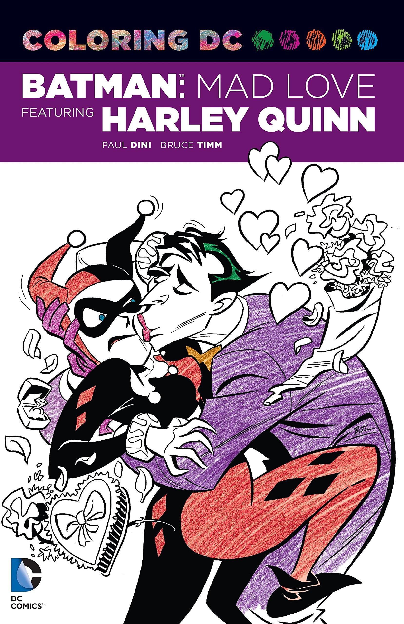 DC Comics Coloring Book: Batman Mad Loves
