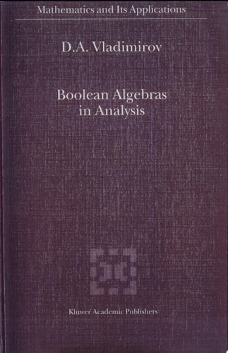 Boolean Algebras in Analysis