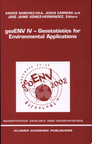 GeoENV IV - Geostatistics for Environmental Applications