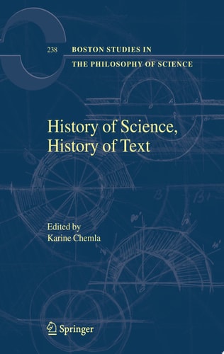 History of Science, History of Text