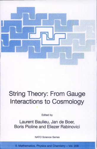 String Theory: From Gauge Interactions to Cosmology