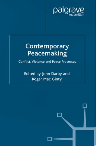 Contemporary Peace Making