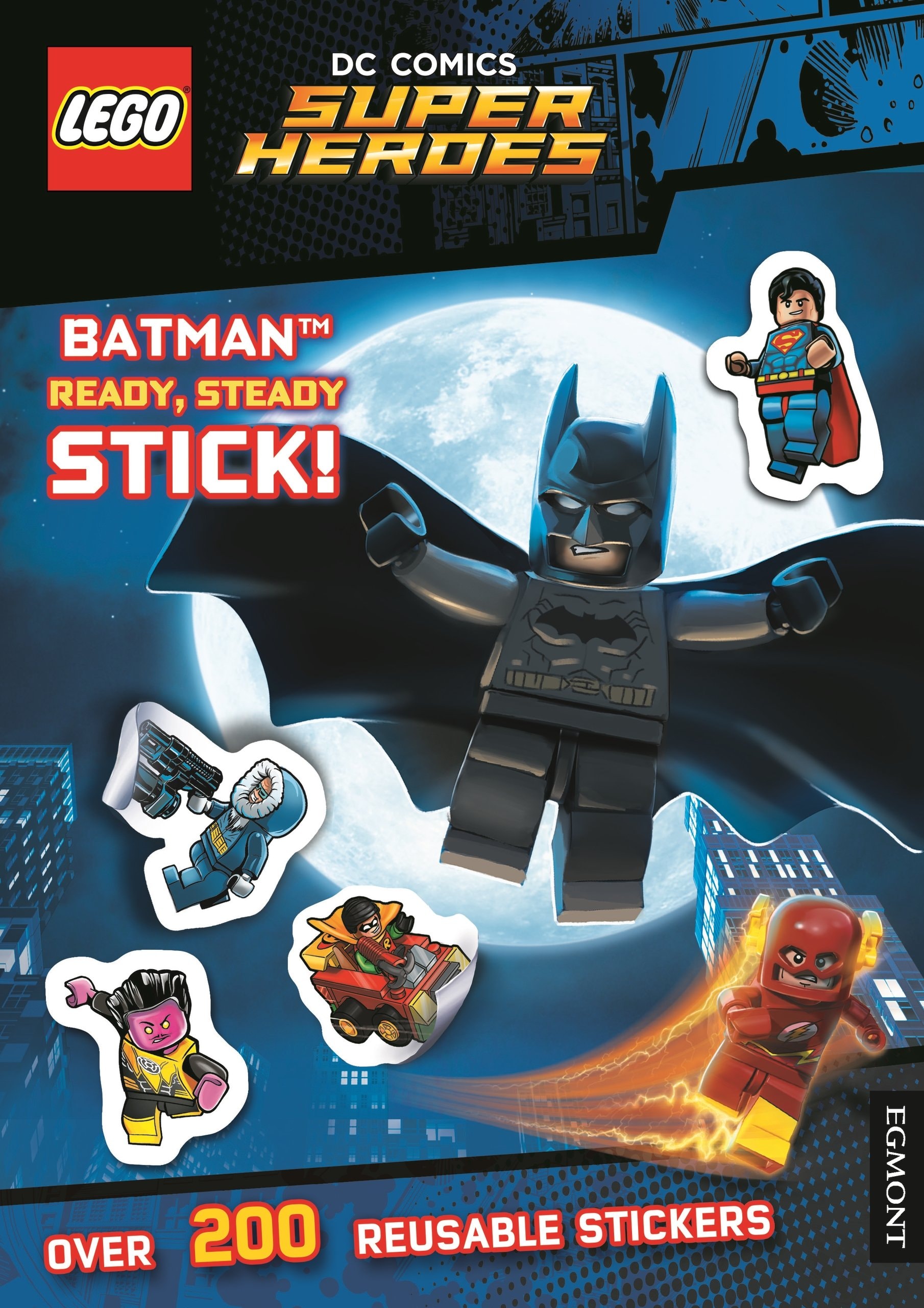 Lego DC Comics Super Heroes Batman Ready, Steady, Stick! (Sticker Activity Book)