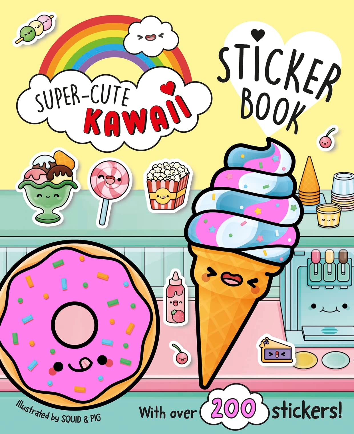 Super-Cute Kawaii Sticker Book