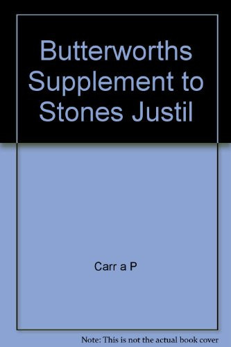 Stone's justices' manual, 2009 supplement