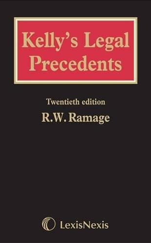 Kelly's Legal Precedents