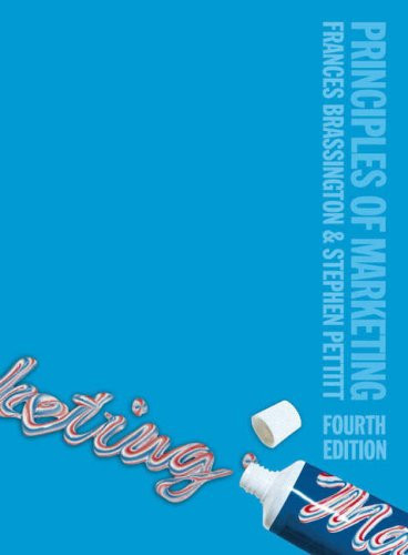 Online Course Pack: Principles of Marketing with OneKey WebCT Access Card: Brassington, Principles of Marketing: AND Onekey Website Access Card