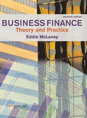 Buisness Finance: Theory and Practice