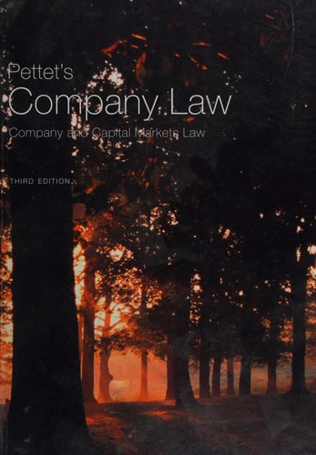 Pettet's Company Law Company and Capital Markets Law