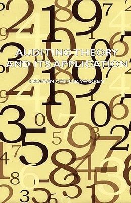 Auditing Theory and Its Application (Harvard Problem Books)