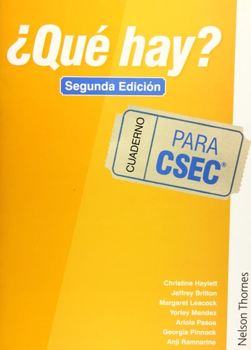 ¡Qué Hay? Para CSEC.