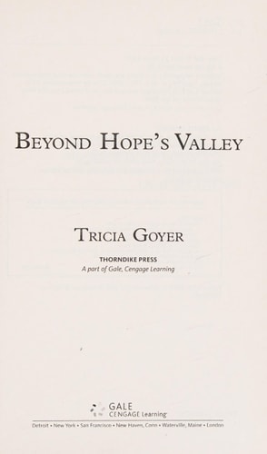 Edition published by Thorndike Press