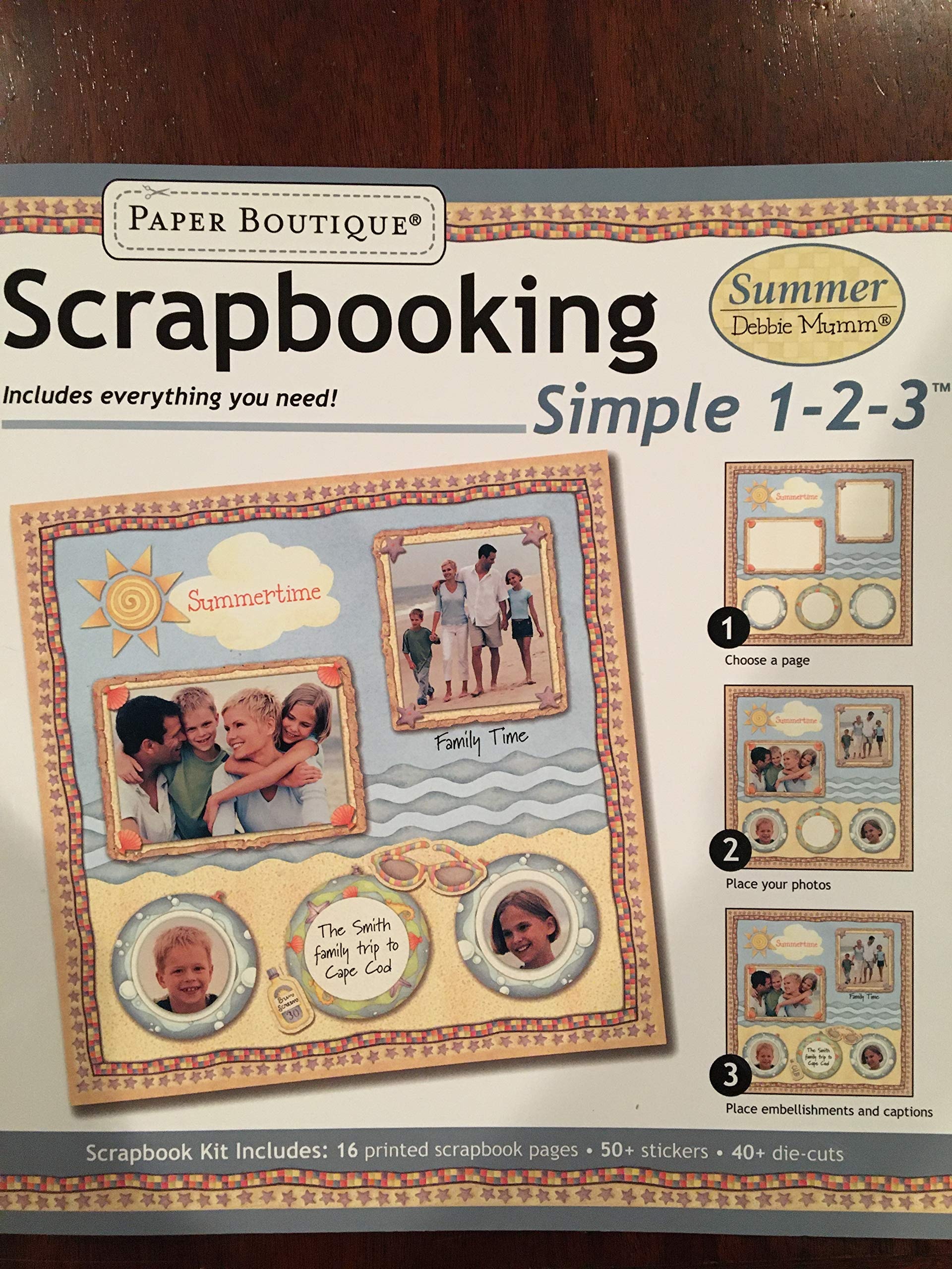 Scrapbooking Simple 1-2-3: Summer & Spring