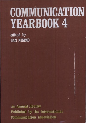 Communication Yearbook 4