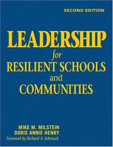 Leadership for resilient schools and communities