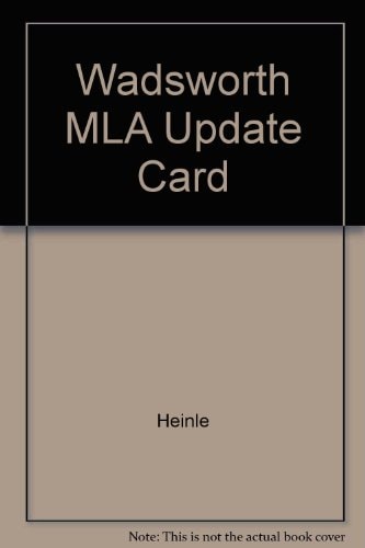 Wadsworth MLA Update Card