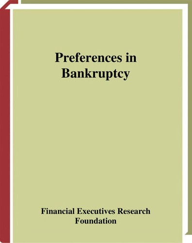 Preference in Bankruptcy