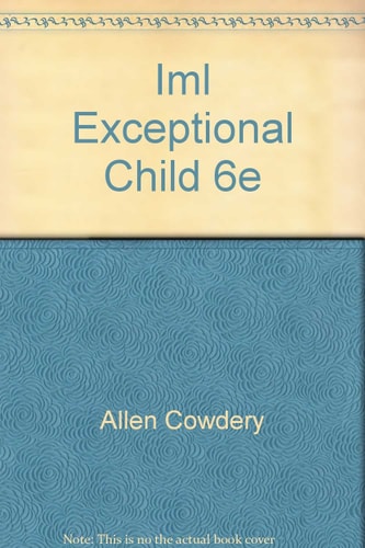 Exceptional Child Inclusion in Early Childhood Educ-Iml 6e