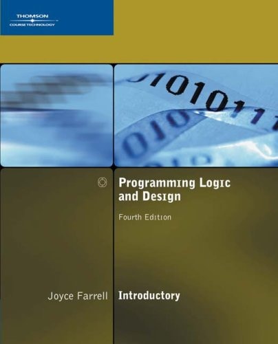 Programming Logic and Design Introductory