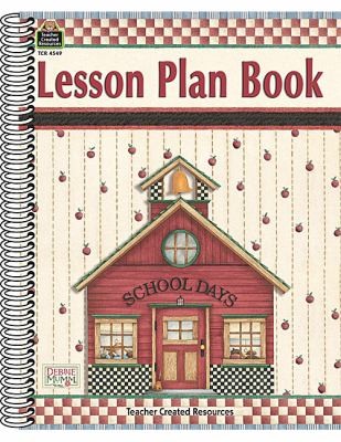 School Days Lesson Plan Book