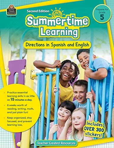 Summertime Learning Grd 5 - Spanish Directions
