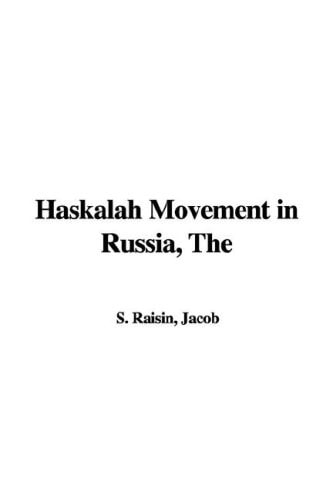The Haskalah Movement in Russia