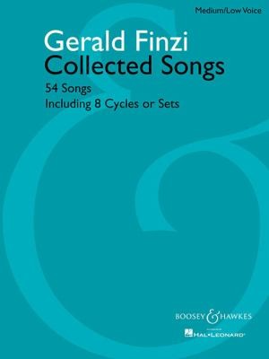 Collected Songs 54 Songs Including 8 Cycles Or Sets