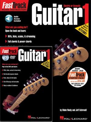 FastTrack Guitar 1 With CD Audio and DVD