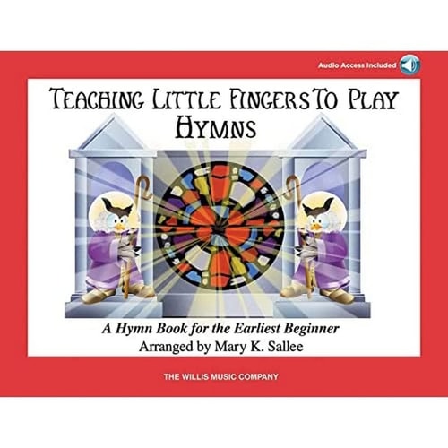 Teaching Little Fingers to Play Hymns - Book/Audio Early Elementary Level