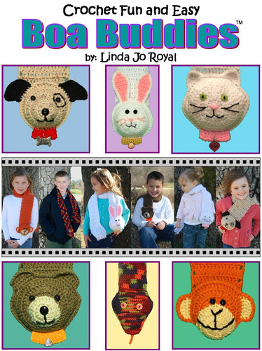 Crochet Fun and Easy Boa Buddies Learn How to Crochet Scarf Boa Buddies