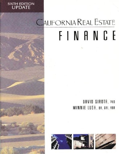 California Real Estate Finance