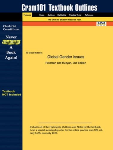 Studyguide for Global Gender Issues by Runyan, Peterson And