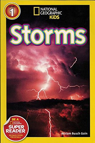 Storms (1 Paperback/1 CD) (National Geographic Readers: Pre-Reader)