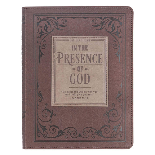 In the Presence of God Lux-Leather