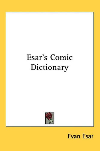 Esar's Comic Dictionary