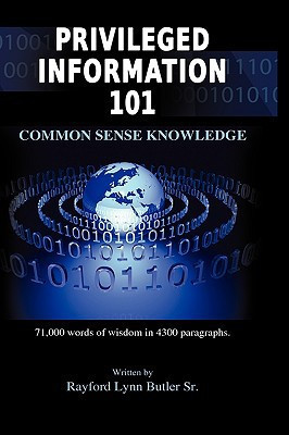 Privileged Information 101 Common Sense Knowledge