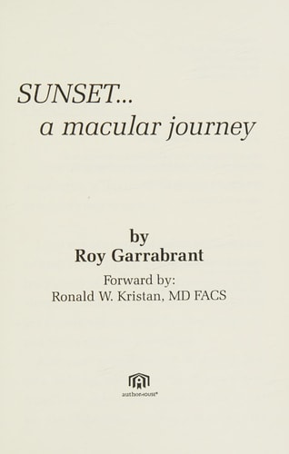 Sunset...A Macular Journey