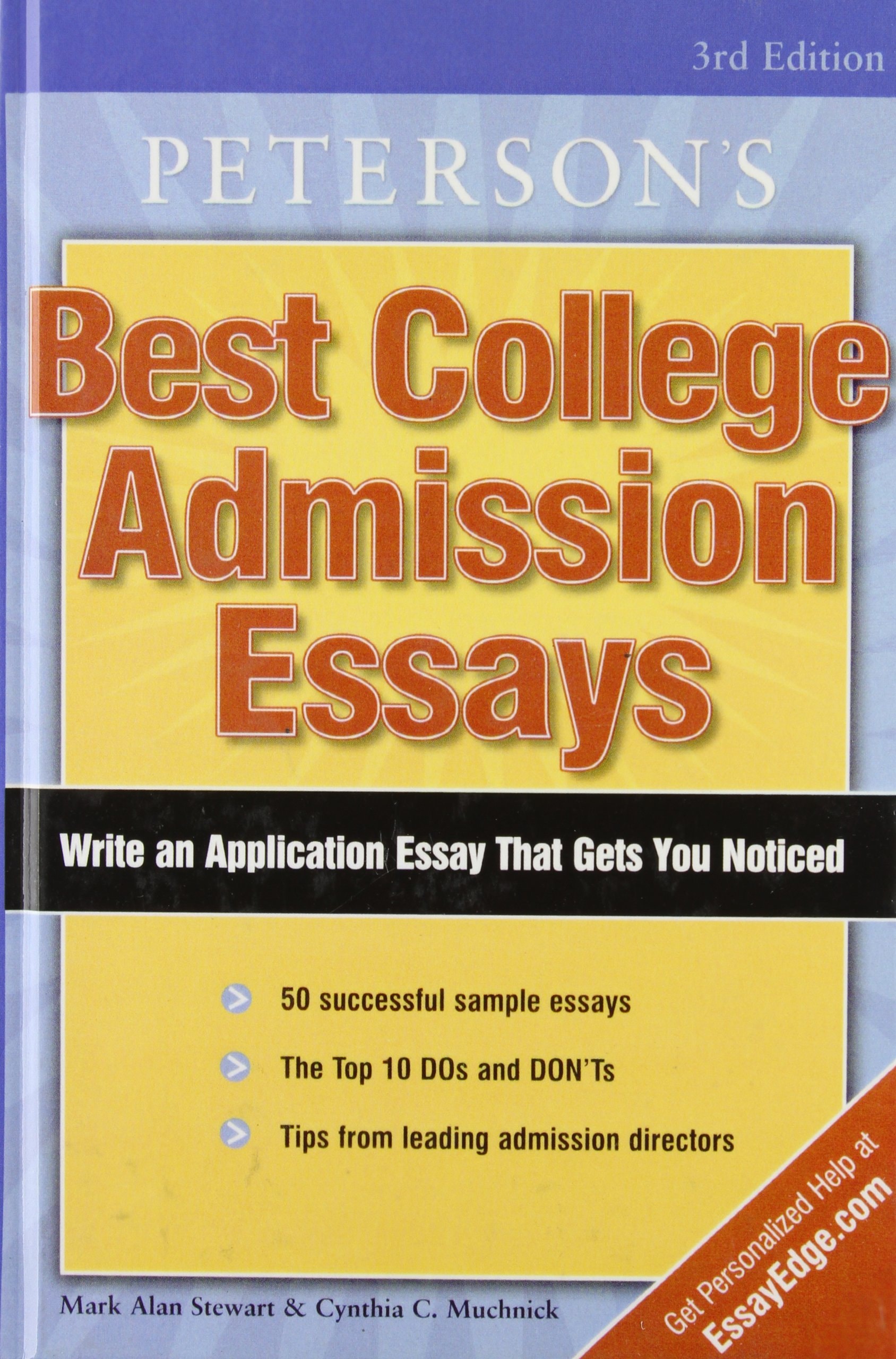 Peterson's Best College Admission Essays