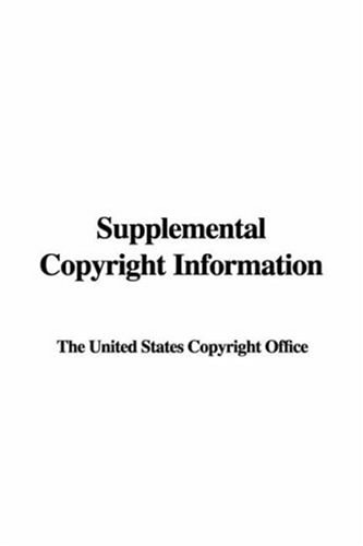 Supplemental Copyright Information