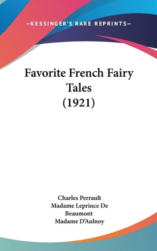 Favorite French Fairy Tales (1921)