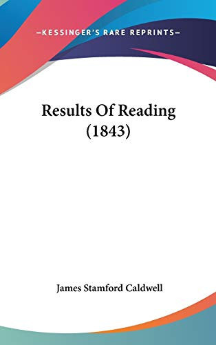Results Of Reading (1843)