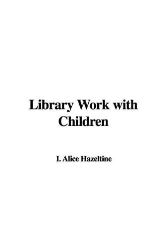 Library Work with Children
