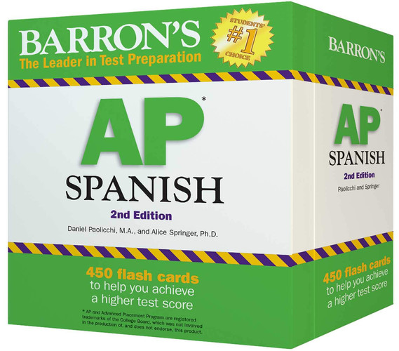 Barron's Ap Spanish Flash Cards