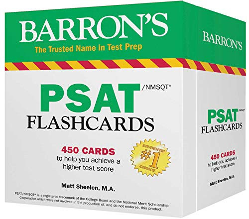 Barron's PSAT/NMSQT Flashcards