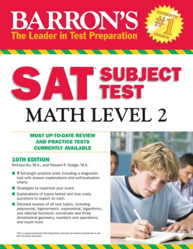Barron's SAT Subject Test Math Level 2