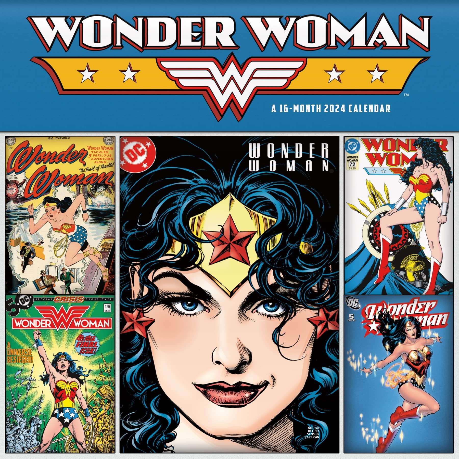 2024 DC Comics Wonder Woman Wall Calendar