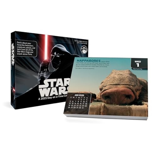 2025 Star Wars: Saga Day-at-a-Time Box Calendar