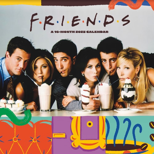 2025 Friends Wall Calendar