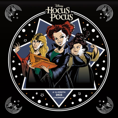 2025 Disney Hocus Pocus Wall Calendar