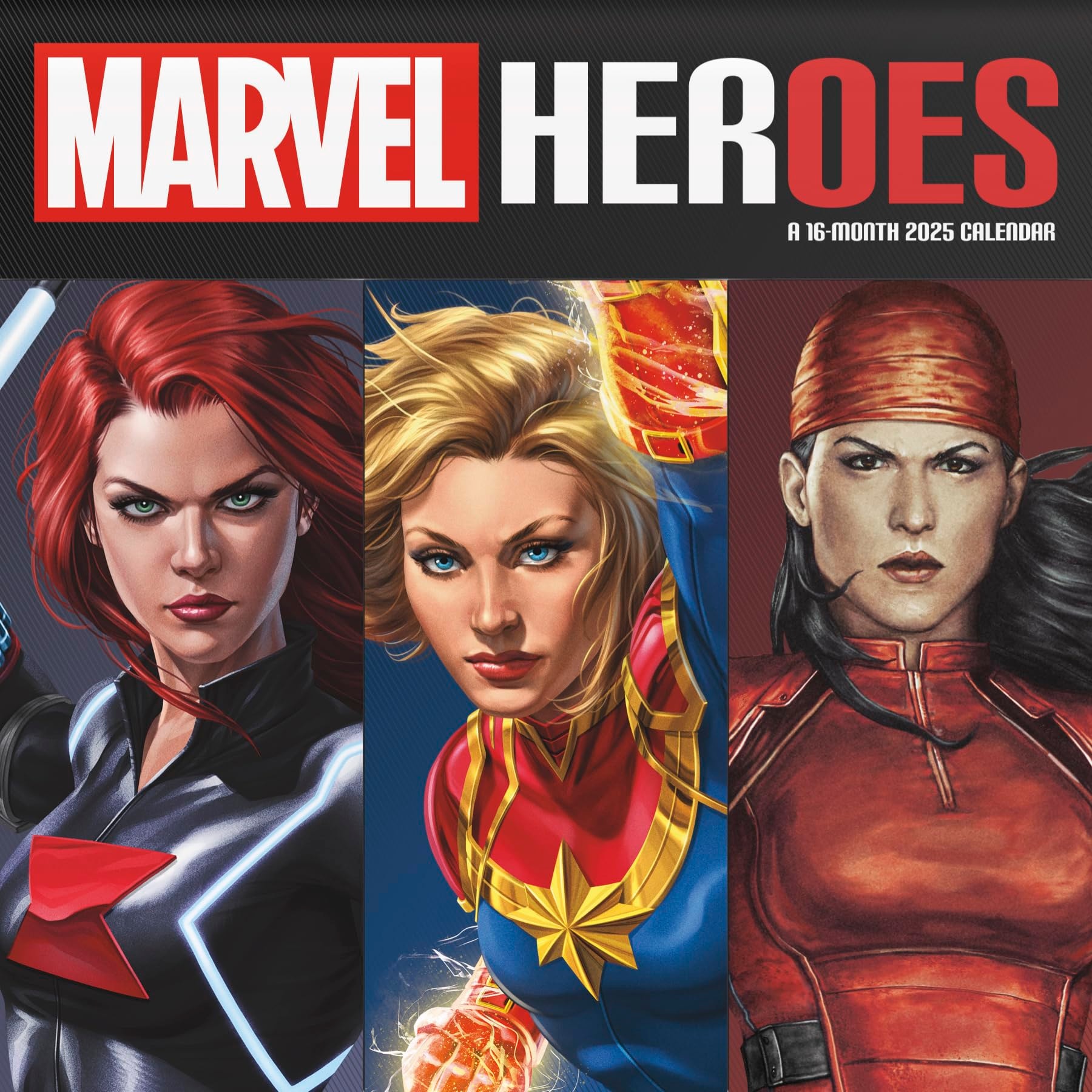 2025 Marvel Heroes Wall Calendar